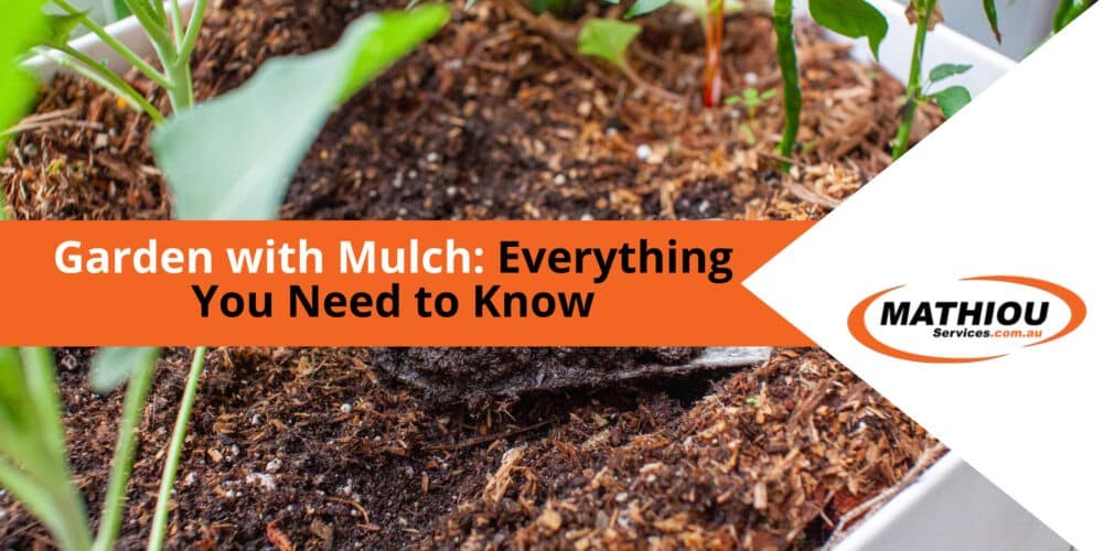 gardening with mulch