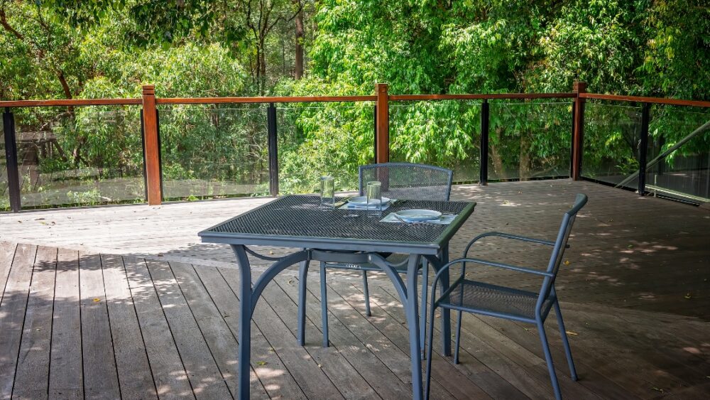 outdoor deck