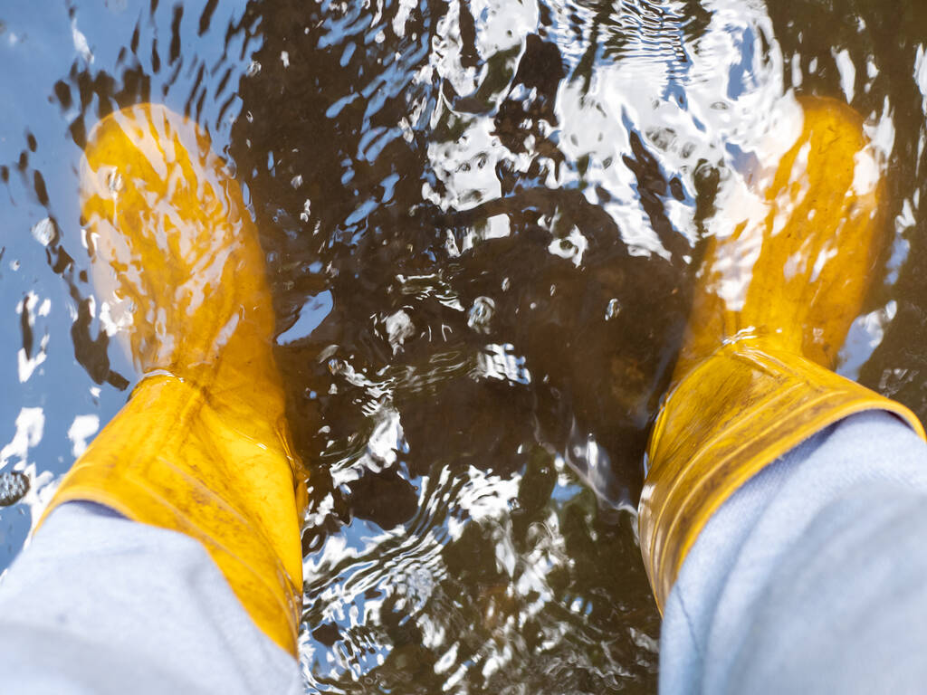 flood in a commercial space
