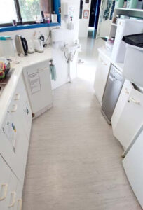 Flawless Strip and Seal Flooring Before