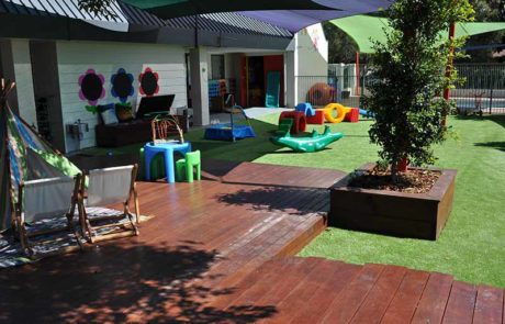 Mermaid Waters Childcare Centre Makeover decking