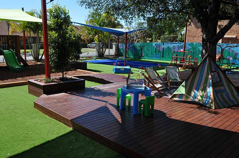 Mermaid Waters Childcare Centre Makeover decking