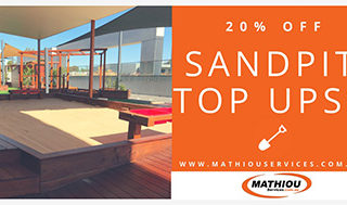 Commercial Landscaping Sandpit Top Ups
