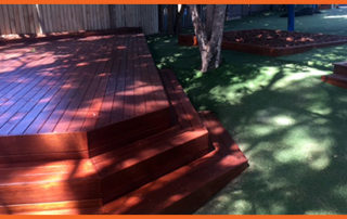 Playground upgrade and deck build