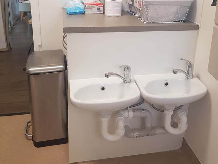 Cubby care bathroom upgrade