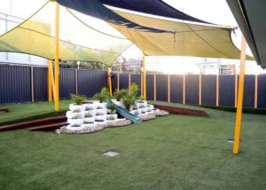 Cubbycare playground and Astro Turf Upgrade