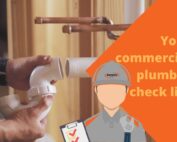 Your commercial plumber check list