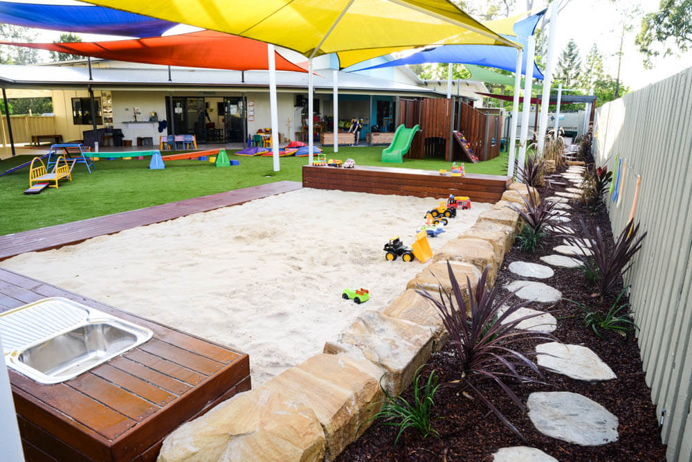 Stretton Early Learning Centre sandpit upgrade