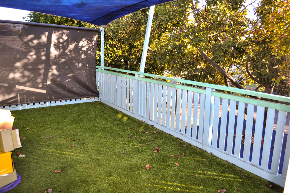 East Brisbane Childcare Exterior Paint before