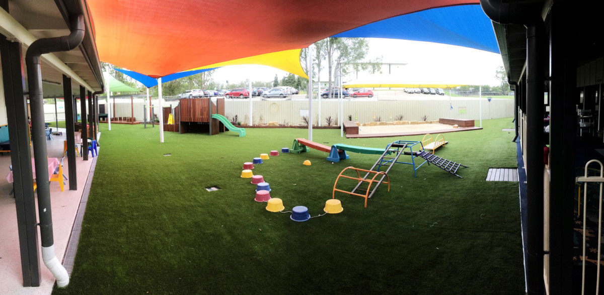 Stretton playground upgrade experience