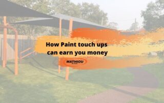 How Paint touch ups can earn you money -blog