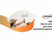 Tips on how to care for your interior and exterior paint work