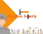 types of tradesmen payments -fixed vs. hourly