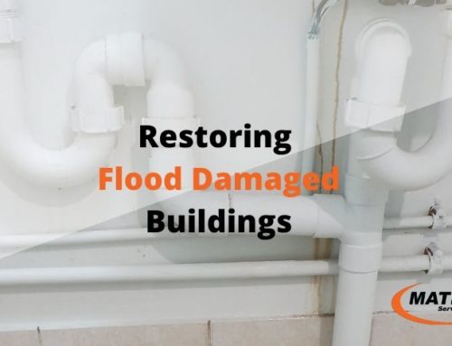 Restoring flood damaged buildings