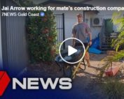 Jai Arrow working for mate's construction company