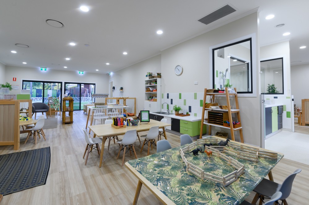 Interior renovation of early learning centre