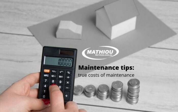 Maintenance tips- true costs of maintenance