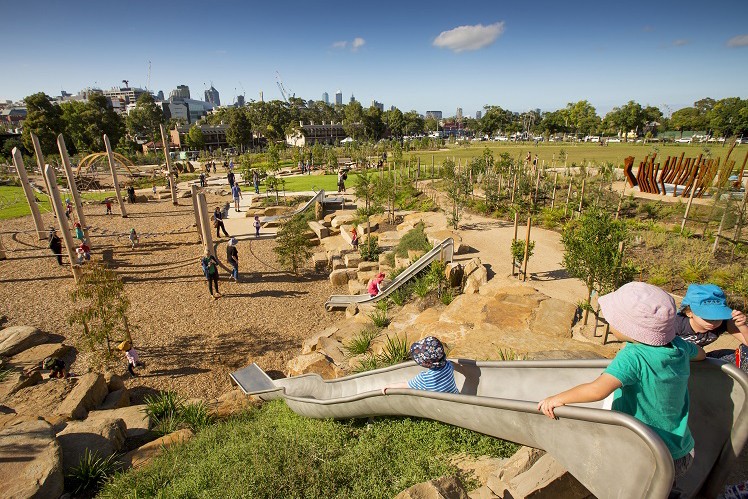 Royal park playground Melbourne