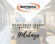 Book your trades before holidays