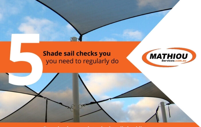 5 shade sails checks - Your complete shade sail checklist