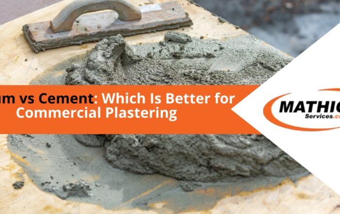 Gypsum vs Cement