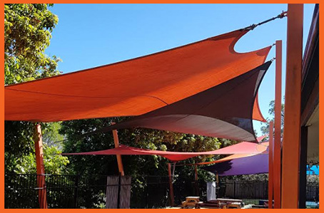 Shade Sail installment and upgrade