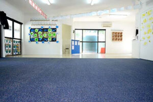 Before Flawless Strip and Seal Flooring