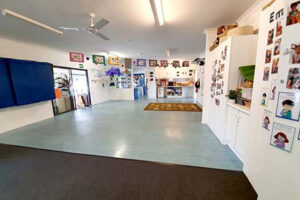 Before Flawless Strip and Seal Flooring