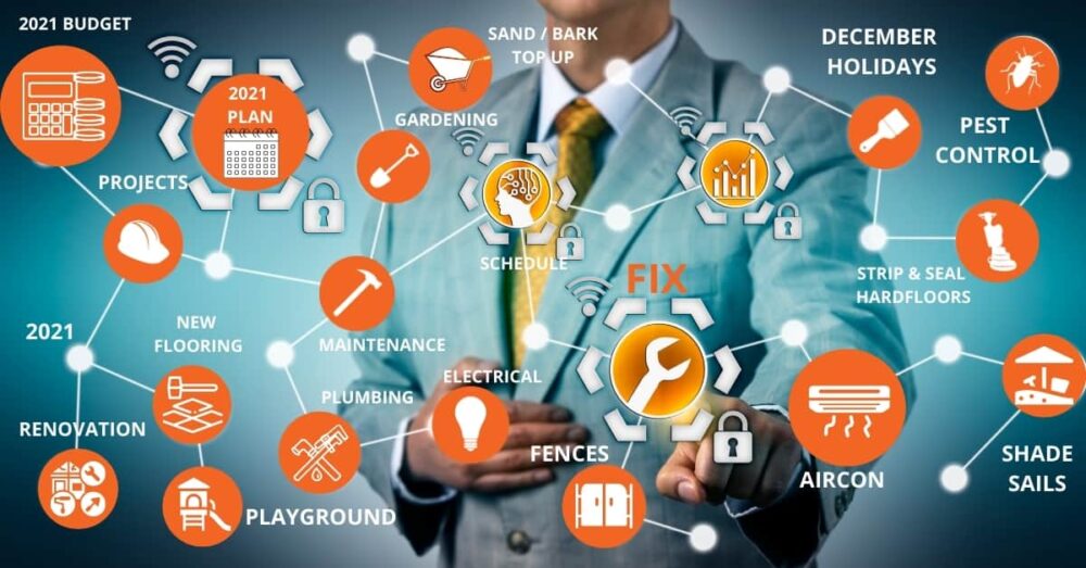 Control of your property maintenance budget