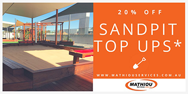 Commercial Landscaping Sandpit Top Ups
