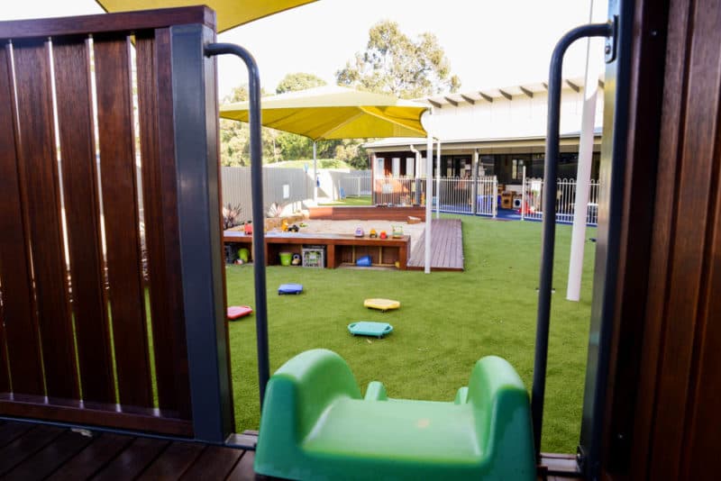 Stretton Playground View from Slide