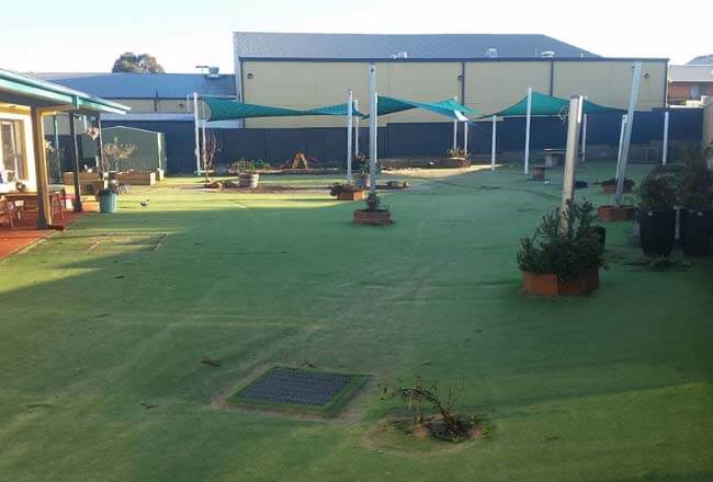 Kelso Childcare Centre Playground, plants and Astro Turf Maintenance