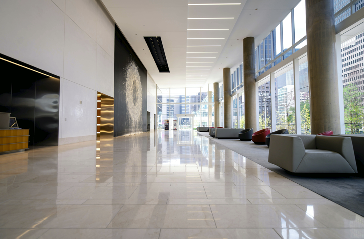 office floor cleaning