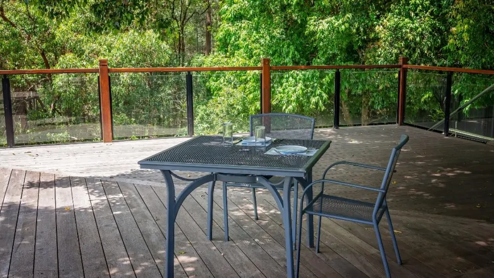 outdoor deck