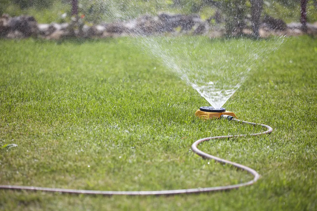 commercial lawn watering